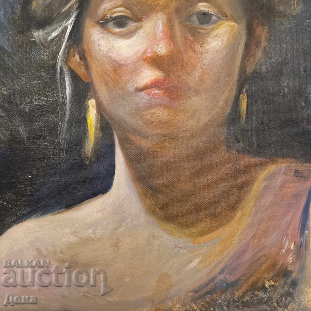 Licitație Frumos portret feminin