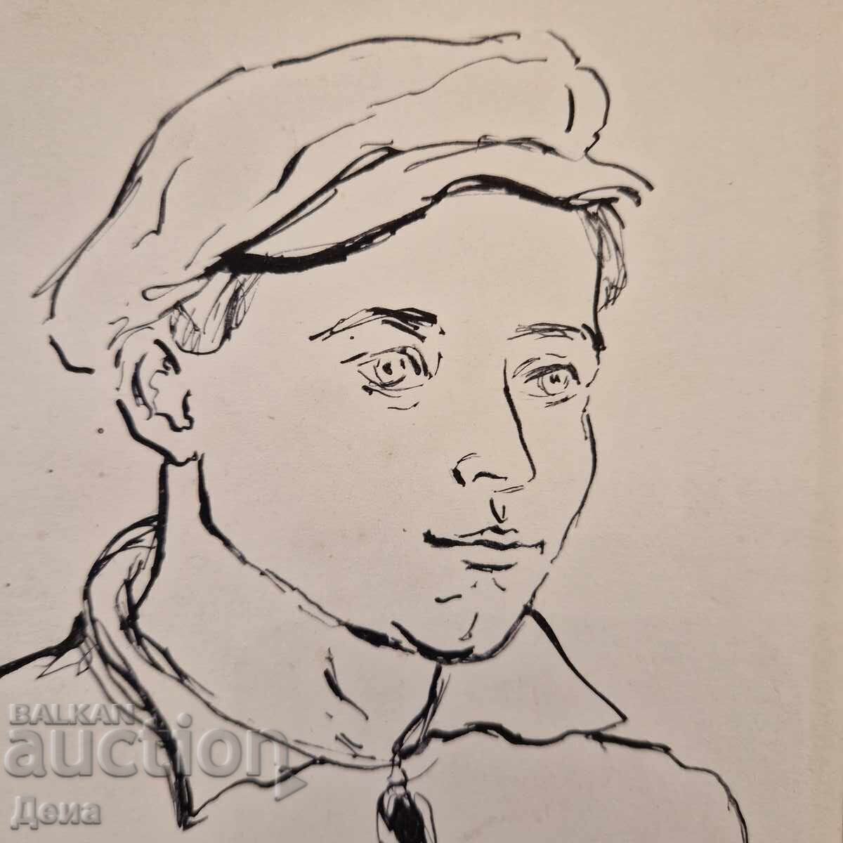 Maria Nedkova drawing with price 50.00 BGN | € 25.56 Maria Nedkova drawing with price 50.00 BGN | € 25.56