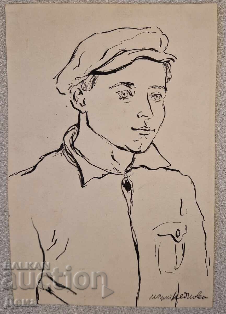 Maria Nedkova drawing Maria Nedkova drawing