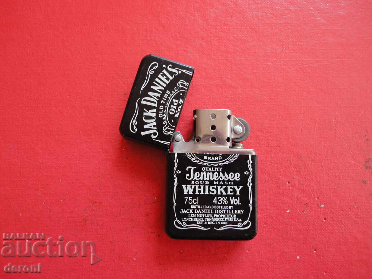 Delivery of Jack Daniels Gasoline Lighter Delivery of Jack Daniels Gasoline Lighter