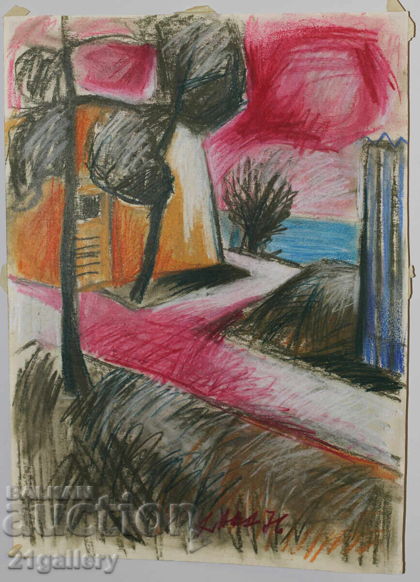 Auction Kiril Nedyalkov (1940 – 2023) Pastel / Landscape Auction Kiril Nedyalkov (1940 – 2023) Pastel / Landscape