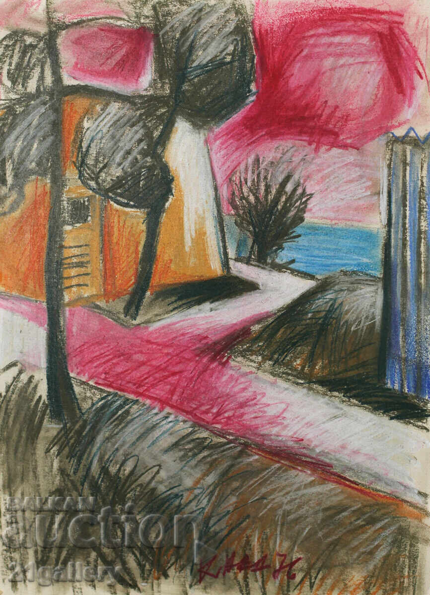Kiril Nedyalkov (1940 – 2023) Pastel / Landscape Kiril Nedyalkov (1940 – 2023) Pastel / Landscape