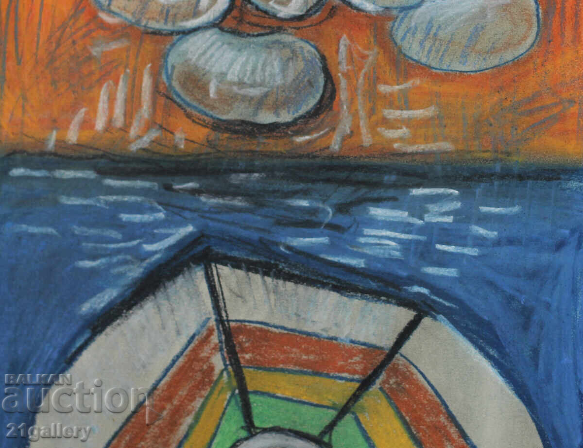 Παράδοση Kiril Nedyalkov (1940 – 2023) Παστέλ / Τοπίο Παράδοση Kiril Nedyalkov (1940 – 2023) Παστέλ / Τοπίο