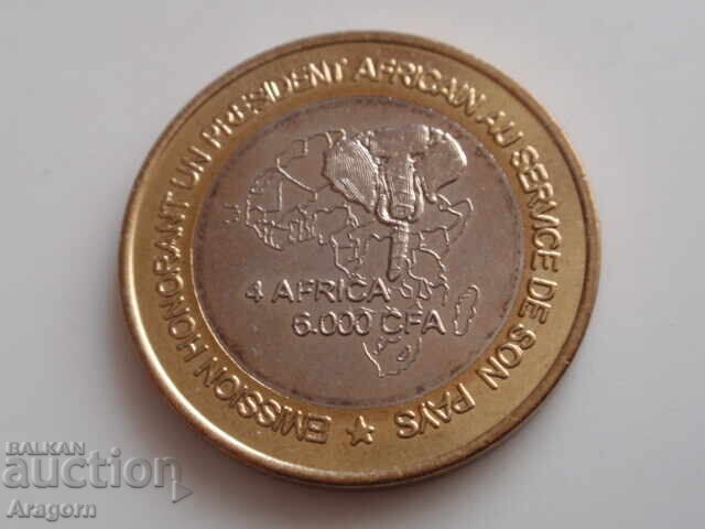 Guinea 6000 francs 2003; Guinea with price 34.99 BGN | € 17.89