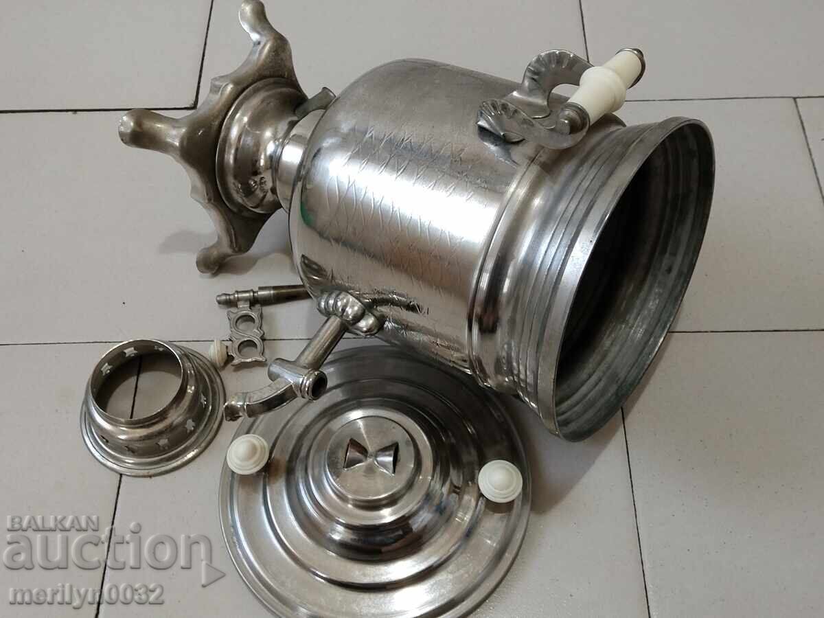 Samovar from 1978 USSR, kettle, service - 6 Samovar from 1978 USSR, kettle, service - 6