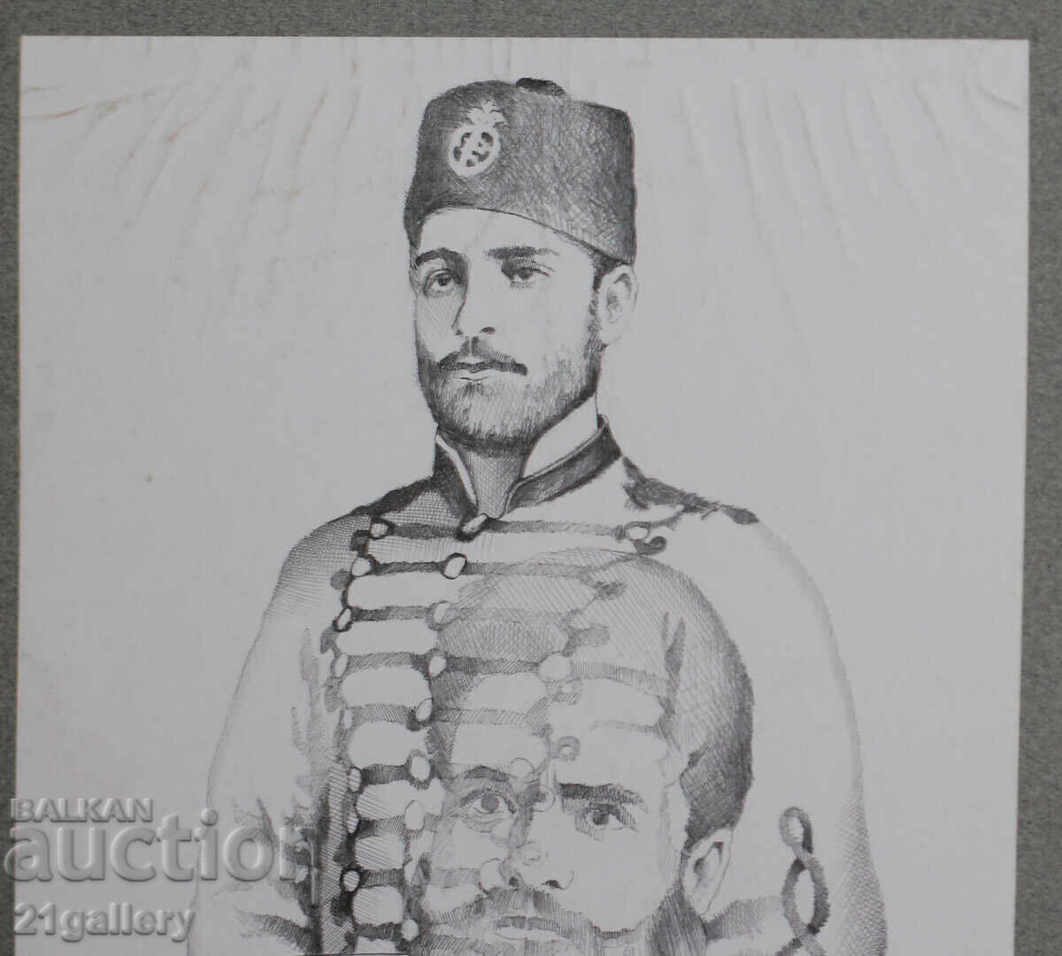 Delivery of Kiril Nedyalkov (1940 – 2023) Pencil / Abstract portrait Delivery of Kiril Nedyalkov (1940 – 2023) Pencil / Abstract portrait