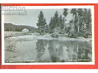 BULGARIA CARD LAKES COUNTRY town SMOLYAN before 1957