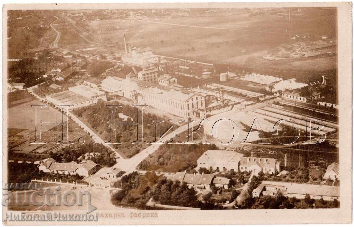 OLD CARD GORNA ORYAHOVITSA SUGAR FACTORY D380 OLD CARD GORNA ORYAHOVITSA SUGAR FACTORY D380