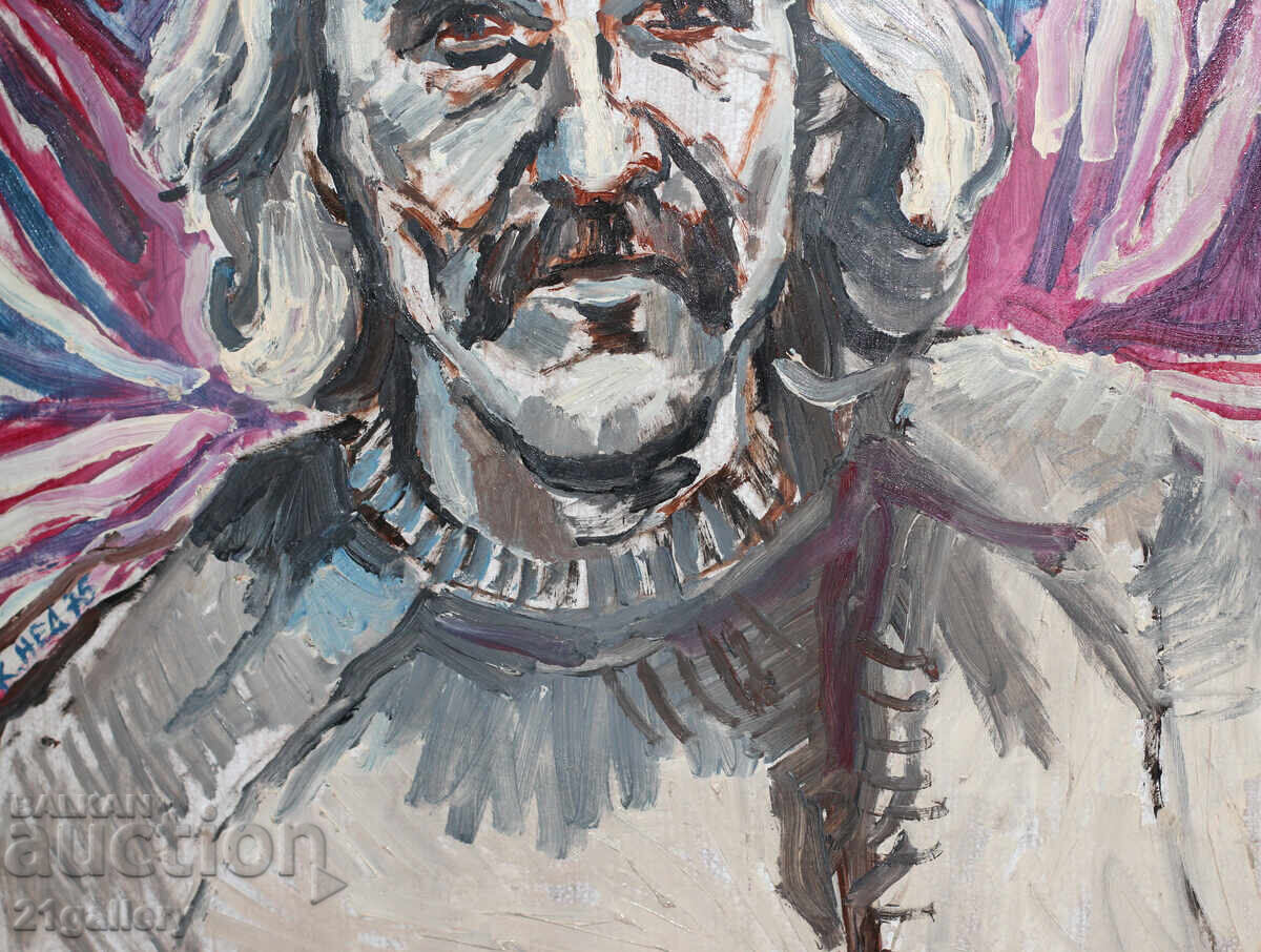 Kiril Nedyalkov (1940 – 2023) Oil paints / Portrait - 5