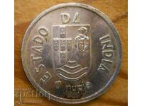 1 Rupee 1935 - Portuguese India (Silver)