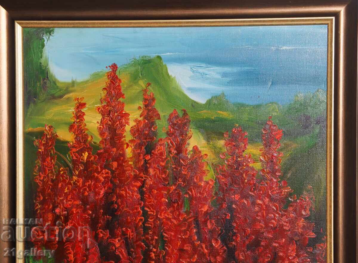 Delivery of Ivan Georgiev - Papa Jean / Abstract landscape Delivery of Ivan Georgiev - Papa Jean / Abstract landscape