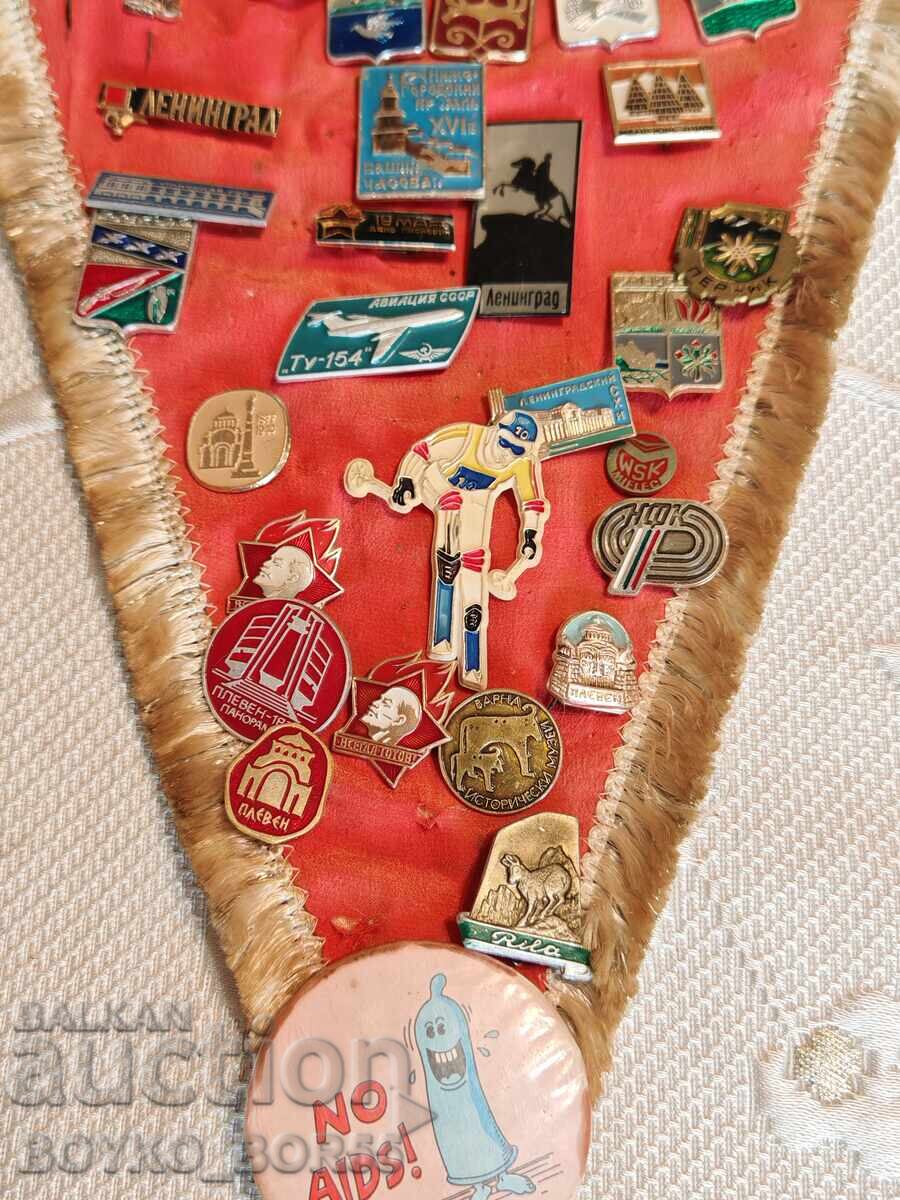 Delivery of Lot of Old Socialist Bulgarian and Russian Badges Delivery of Lot of Old Socialist Bulgarian and Russian Badges