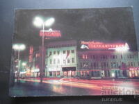 SOFIA. Night view, Old postcard