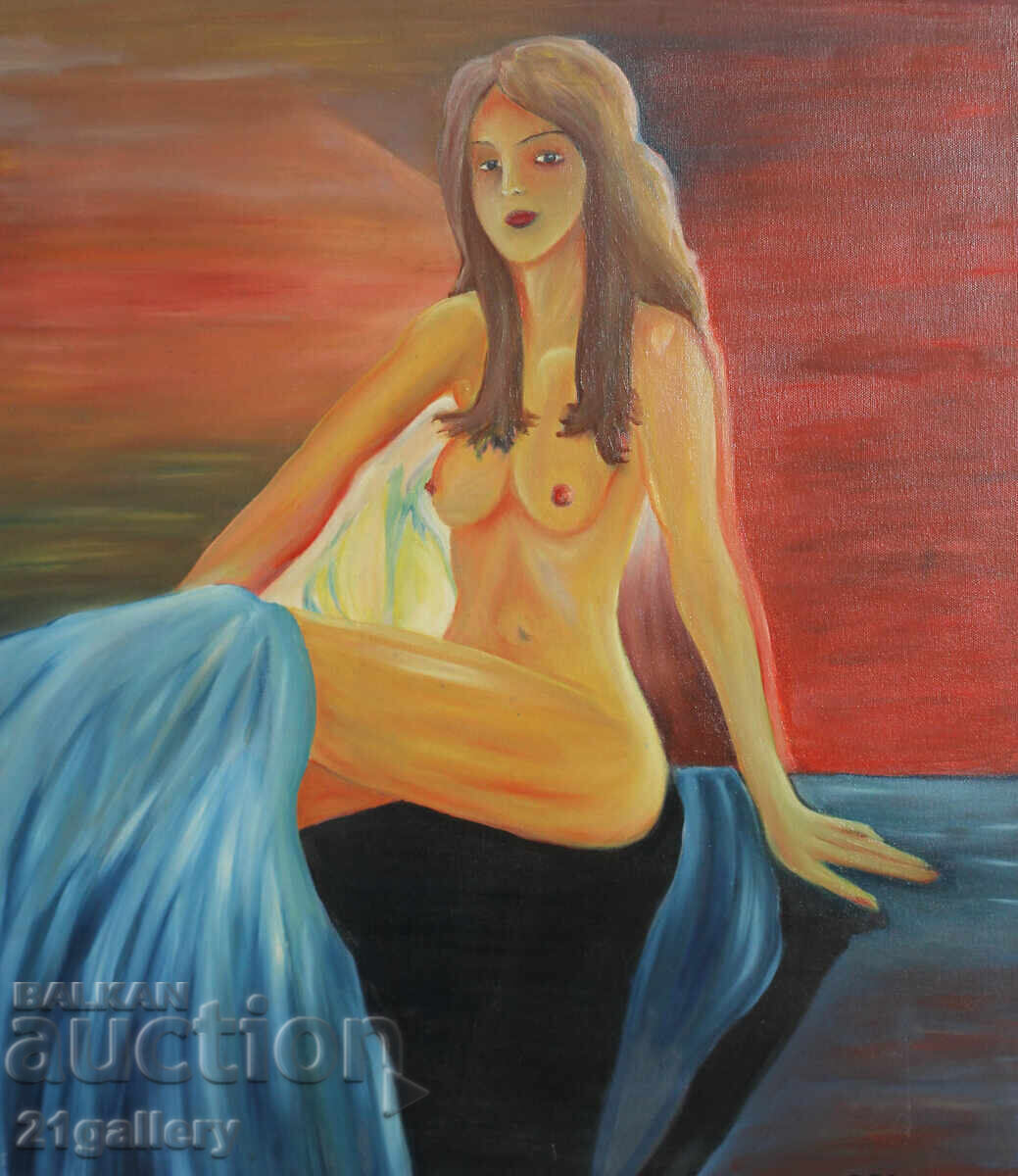 Ivan Georgiev - Papa Jean / Nude Portrait with price 800.00 BGN | € 409.03