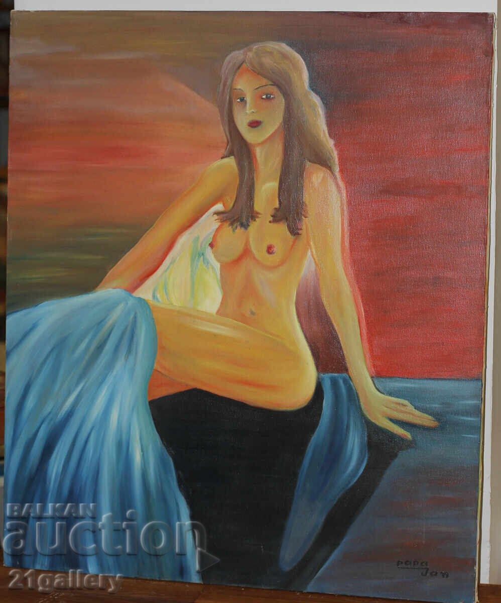 Auction  Ivan Georgiev - Papa Jean / Nude Portrait