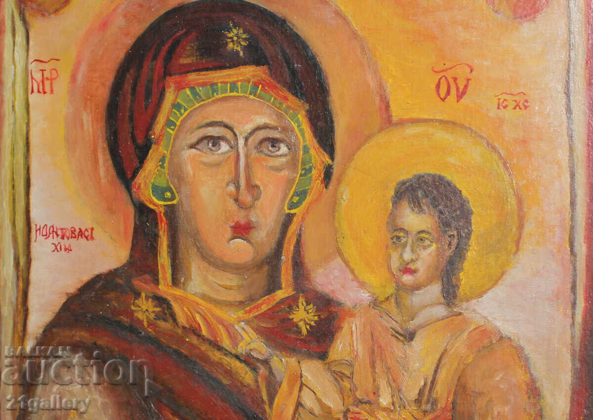 Delivery of Religious painting St. Virgin Mary with the Child Delivery of Religious painting St. Virgin Mary with the Child
