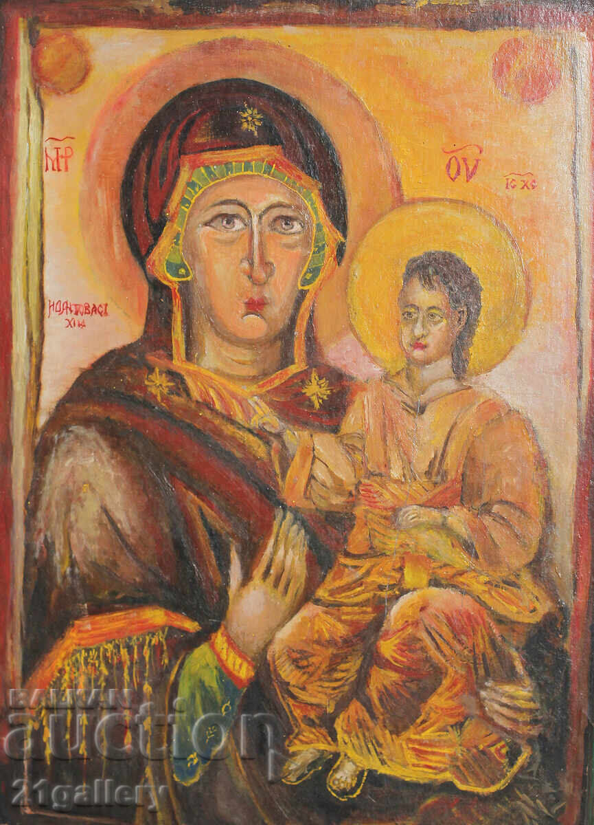 Religious painting St. Virgin Mary with the Child Religious painting St. Virgin Mary with the Child