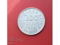 Germany-200 stamps 1923 A-Berlin-exceptionally preserved