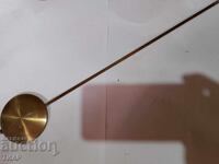 Wall clock pendulum 43cm0.01st