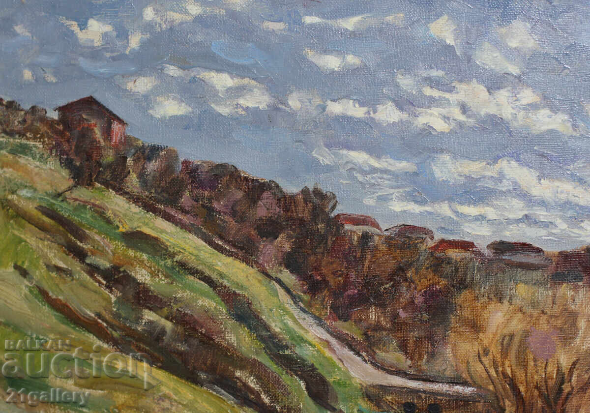 Есенен пейзаж, маслени бои - 5