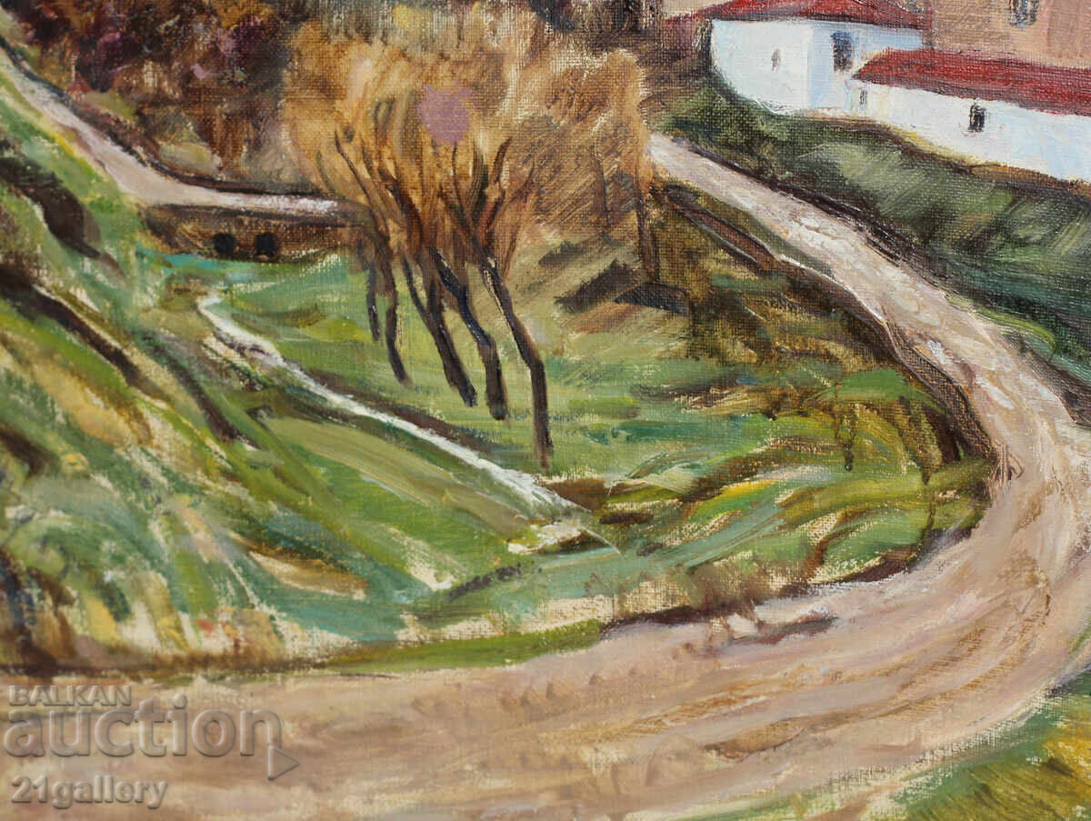 Есенен пейзаж, маслени бои - 6