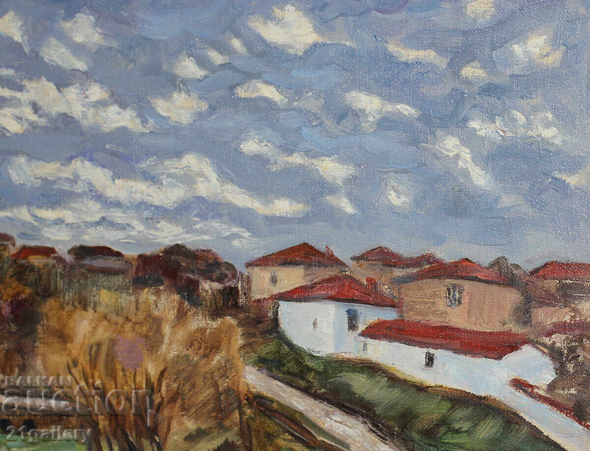 Есенен пейзаж, маслени бои - 7