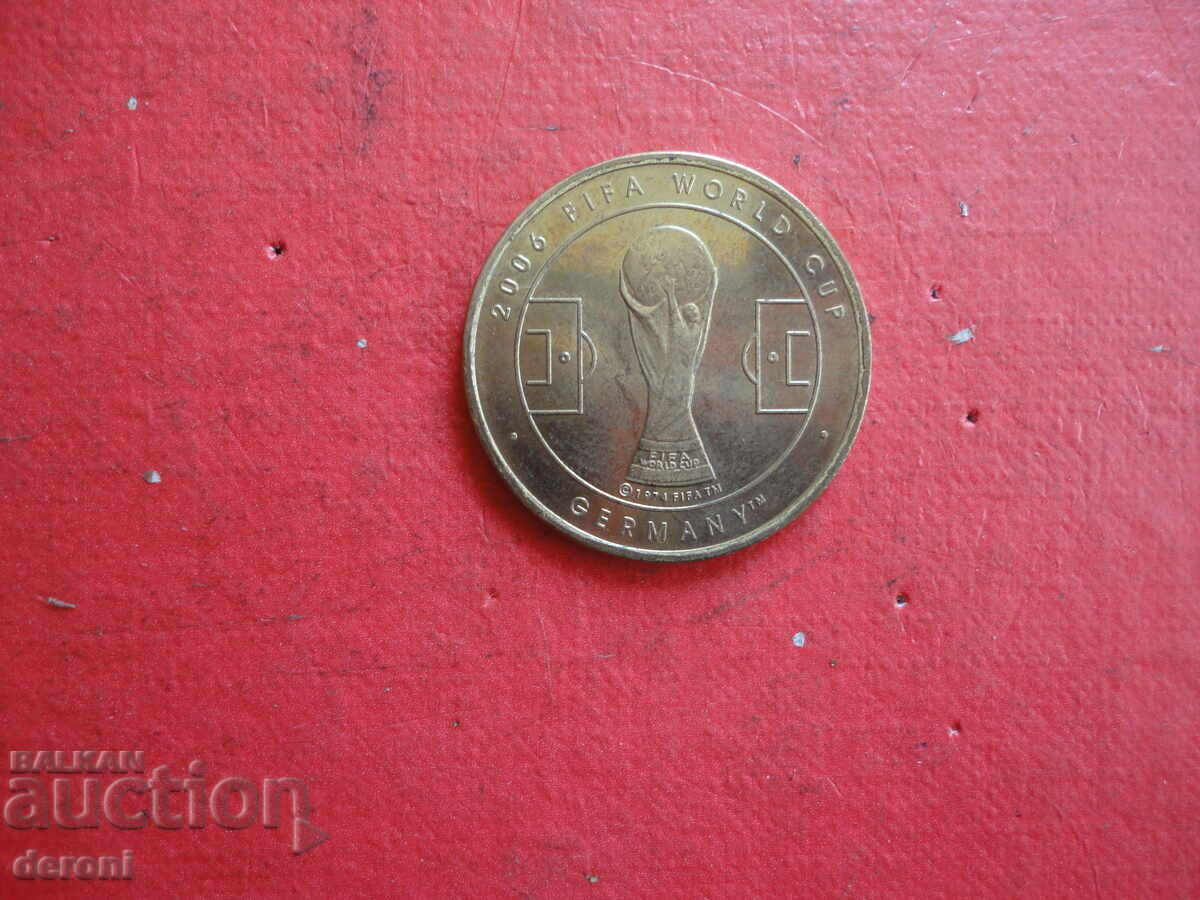 German token Fifa world cup 2006 Mexico with price 5.00 BGN | € 2.56 German token Fifa world cup 2006 Mexico with price 5.00 BGN | € 2.56