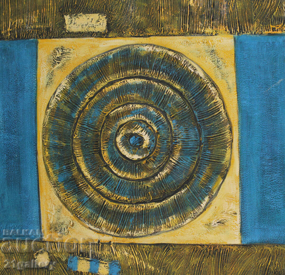 Abstract composition, oil paints with price 500.00 BGN | € 255.65 Abstract composition, oil paints with price 500.00 BGN | € 255.65