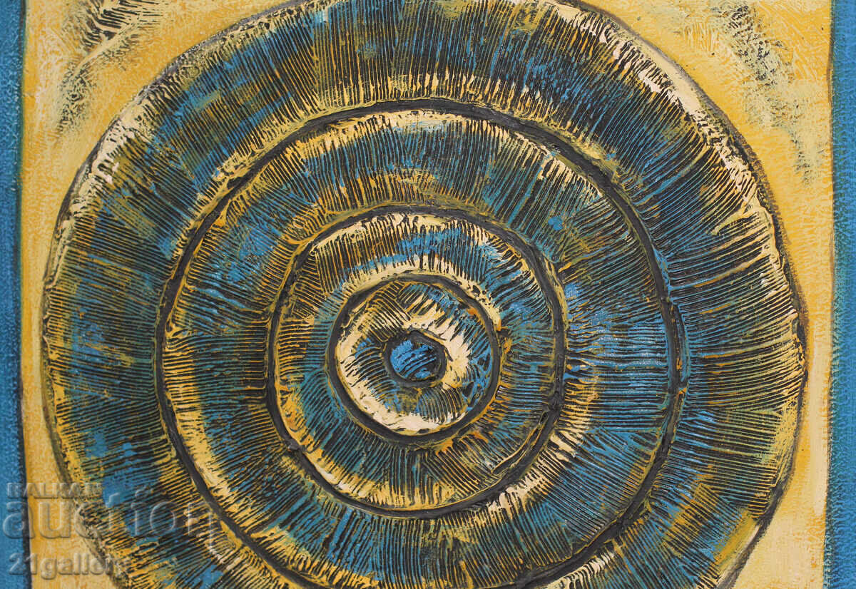 Abstract composition, oil paints - 5 Abstract composition, oil paints - 5