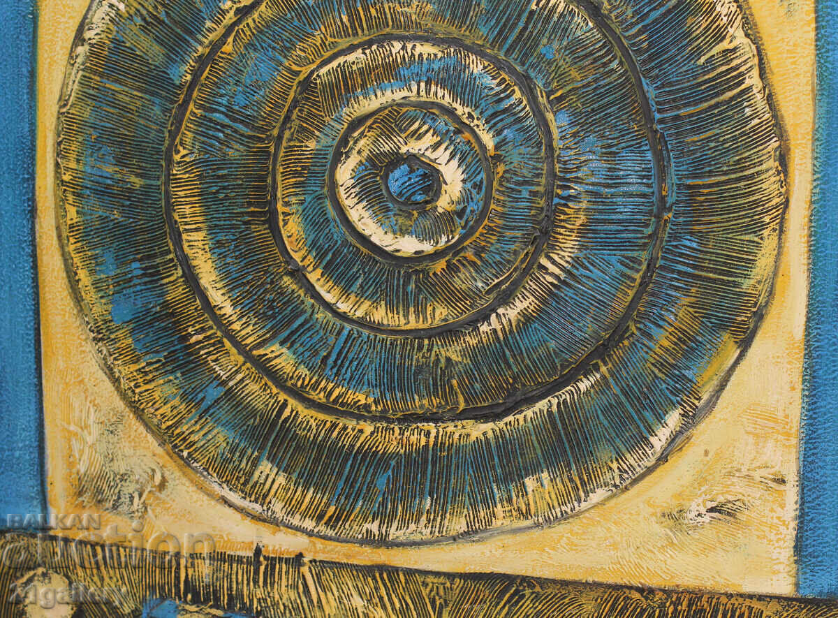 Abstract composition, oil paints - 7 Abstract composition, oil paints - 7