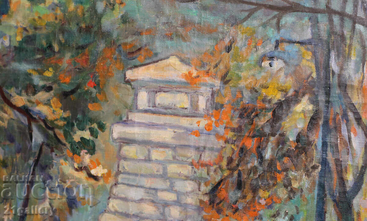 Vasil Daalov (1898 - 1979) Oil painting, cityscape - 6 Vasil Daalov (1898 - 1979) Oil painting, cityscape - 6