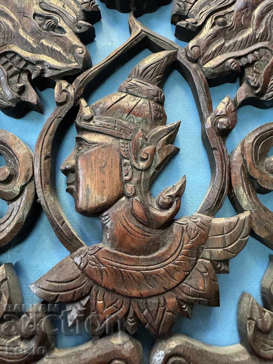 Old Indian woodcarving - panel with price 70.00 BGN | € 35.79 Old Indian woodcarving - panel with price 70.00 BGN | € 35.79
