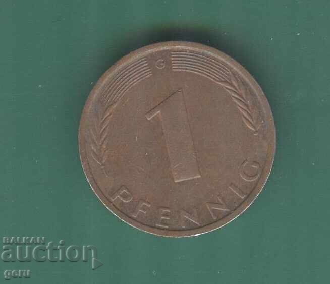 Germany 1 Pfennig 1971 u1 Germany 1 Pfennig 1971 u1