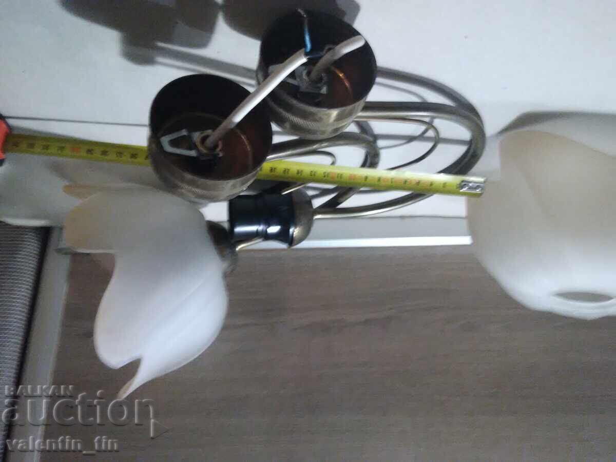 Delivery of Brass sconces, wall lamps, two identical Delivery of Brass sconces, wall lamps, two identical