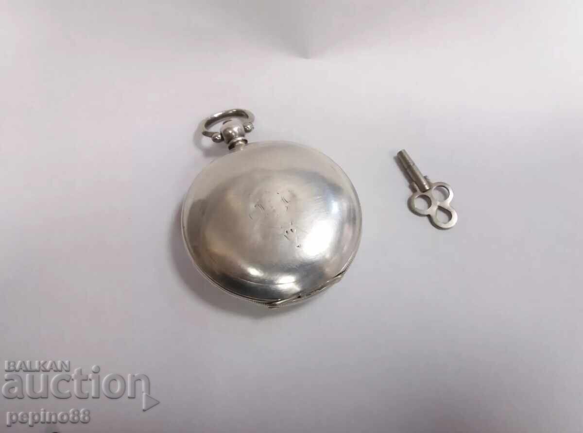 Сребърен Джобен Турски Часовник K.Serkisoff&Constantinopol с цена 1250.00 лв. | € 639.11 Сребърен Джобен Турски Часовник K.Serkisoff&Constantinopol с цена 1250.00 лв. | € 639.11