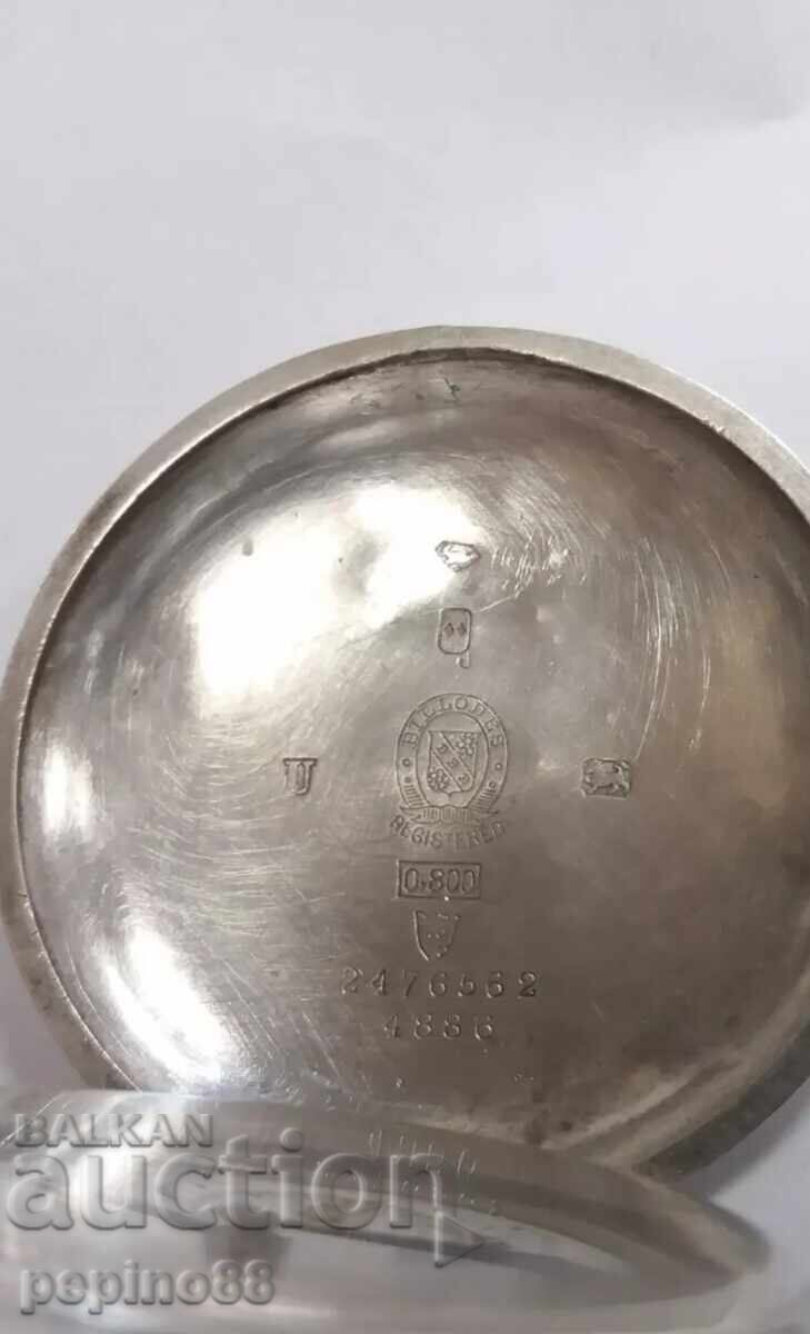 Сребърен Джобен Турски Часовник K.Serkisoff&Constantinopol - 6 Сребърен Джобен Турски Часовник K.Serkisoff&Constantinopol - 6