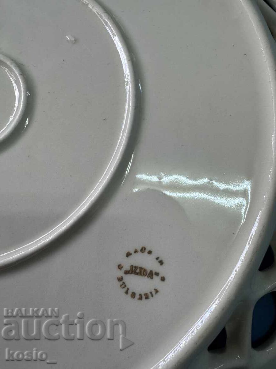 Bulgarian porcelain wall plate Isis - 5