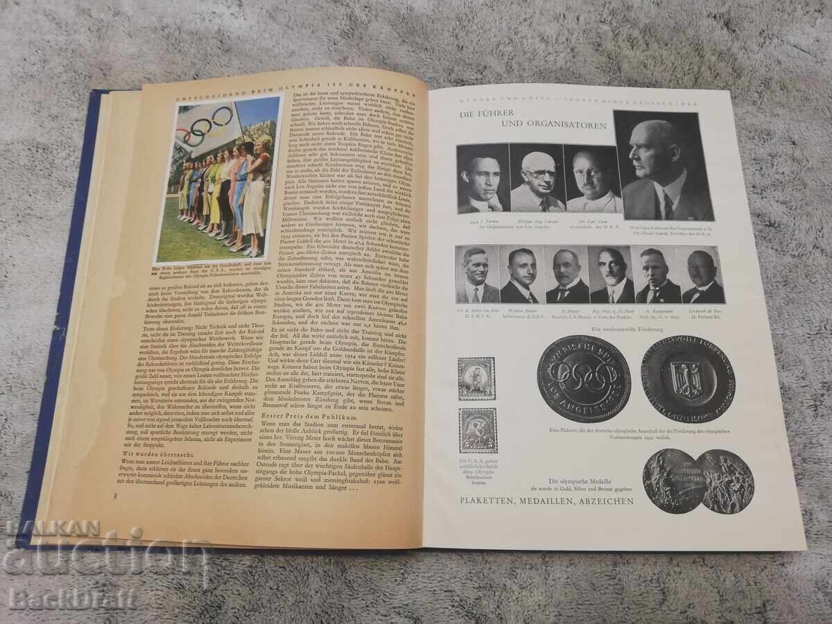 Auction Book album, stickers X Olympic Games Los Angeles 1932. Auction Book album, stickers X Olympic Games Los Angeles 1932.