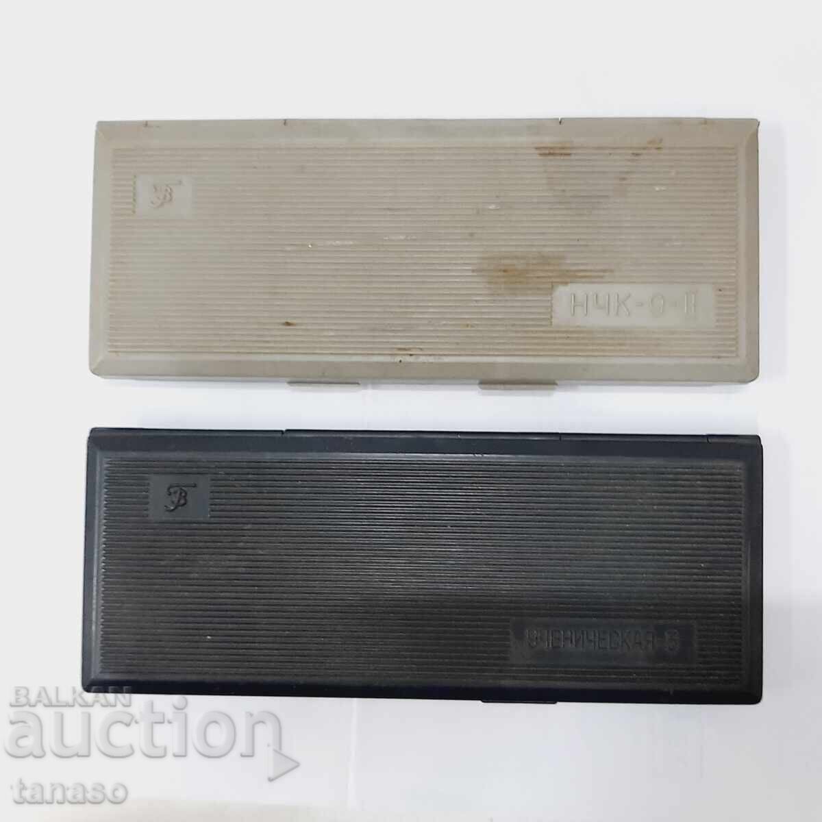 Two Soviet boxes for school supplies (9.5) - 6 Two Soviet boxes for school supplies (9.5) - 6