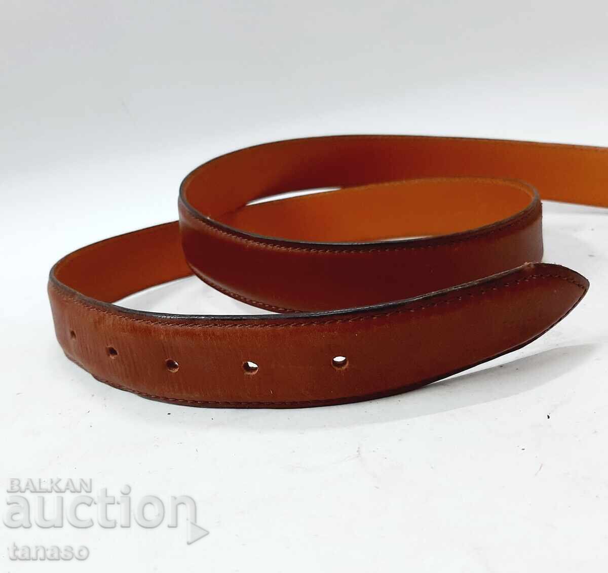 Auction  Leather belt(15.3)