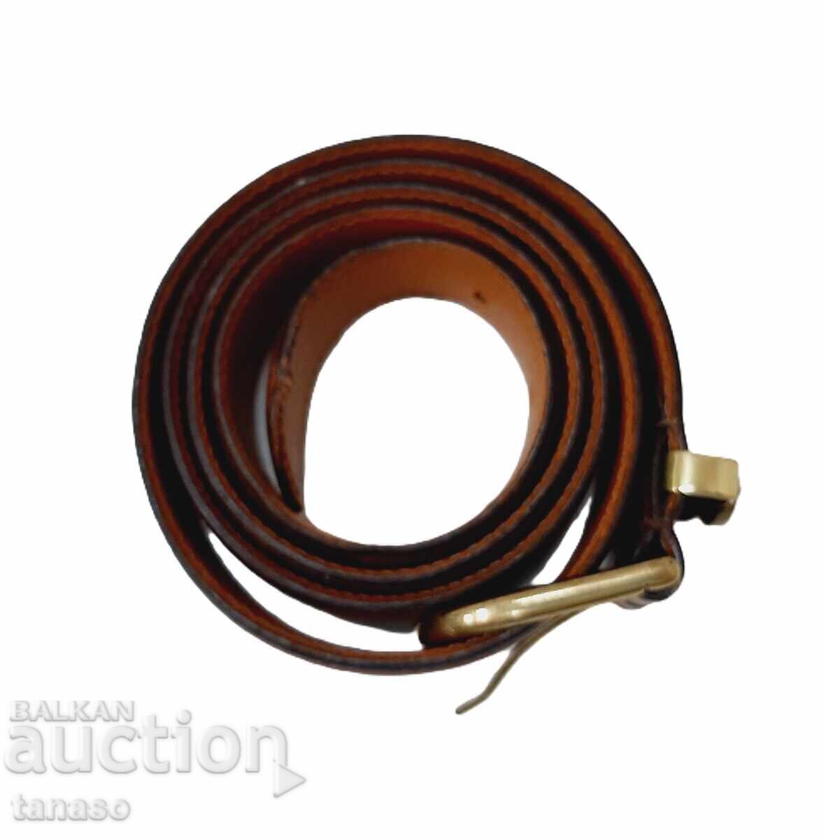 Leather belt(15.3) - 5