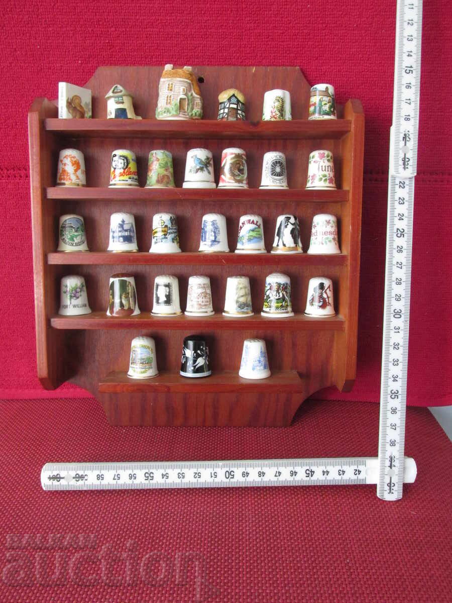 Delivery of Thimbles collection with display Delivery of Thimbles collection with display