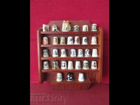 O colecție de degetare cu afișaj