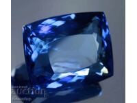 BZC! 9.70ct natural tanzanite emerald cert.GGL from 1st!