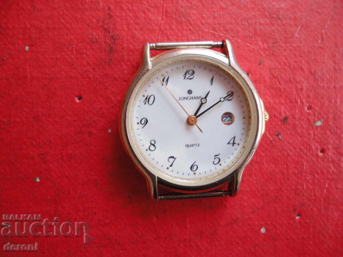 Junghans Quartz 4 gold-plated watch with price 50.00 BGN | € 25.56 Junghans Quartz 4 gold-plated watch with price 50.00 BGN | € 25.56