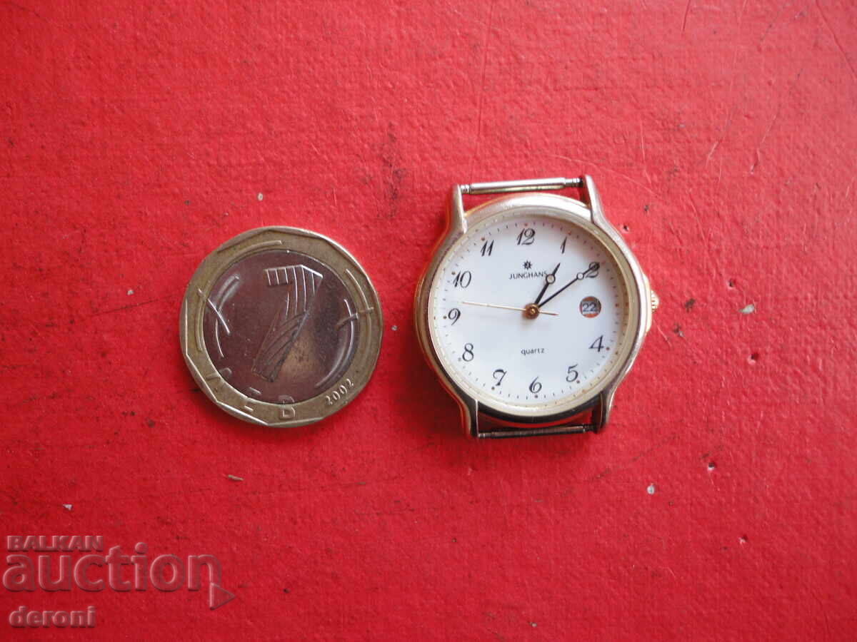 Junghans Quartz 4 gold-plated watch Junghans Quartz 4 gold-plated watch