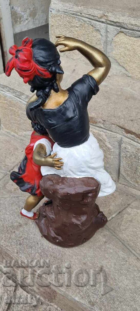 Old metal sculpture. Figure. Antique - 5 Old metal sculpture. Figure. Antique - 5