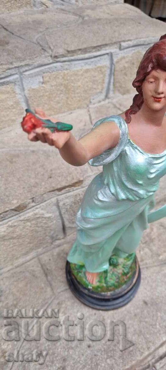 Licitație Sculptură veche din metal. Figura. Antic