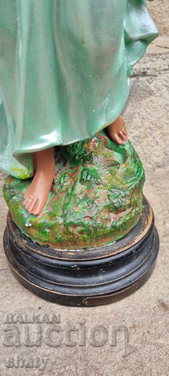 Sculptură veche din metal. Figura. Antic - 5