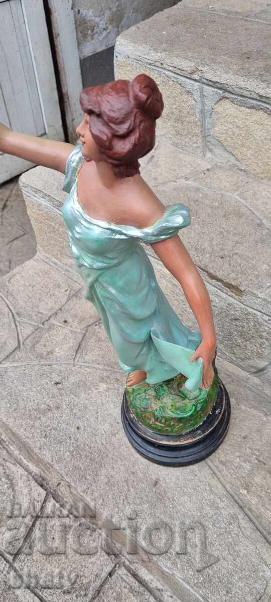 Sculptură veche din metal. Figura. Antic - 7